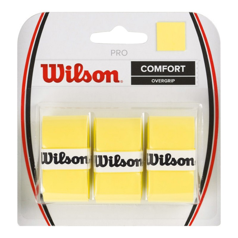 Overgrip Wilson Pro geel x 3 Overgrip Wilson Pro geel x 3