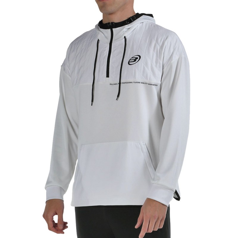 Bullpadel Izote wit sweatshirt