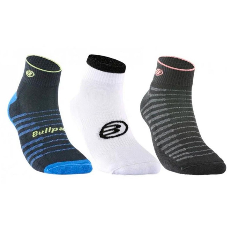 Bullpadel BP22105 FW Pack 3 kleuren sokken Bullpadel BP22105 FW Pack 3 kleuren sokken