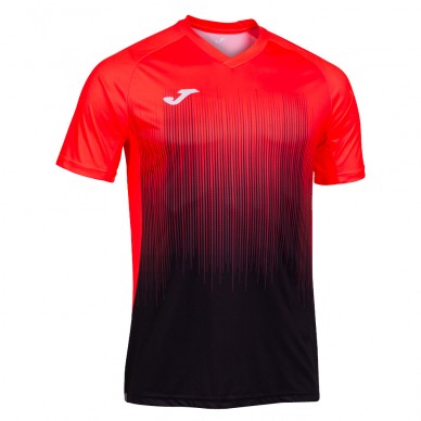 Joma Tiger IV T-shirt zwart koraal