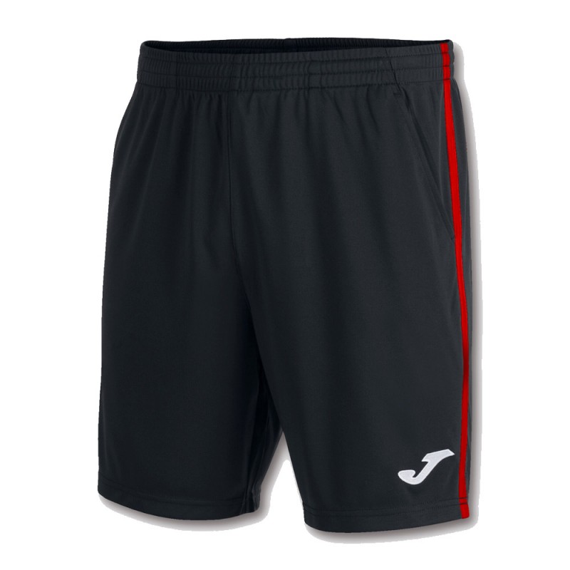 Joma Open III Short zwart rood Joma Open III Short zwart rood