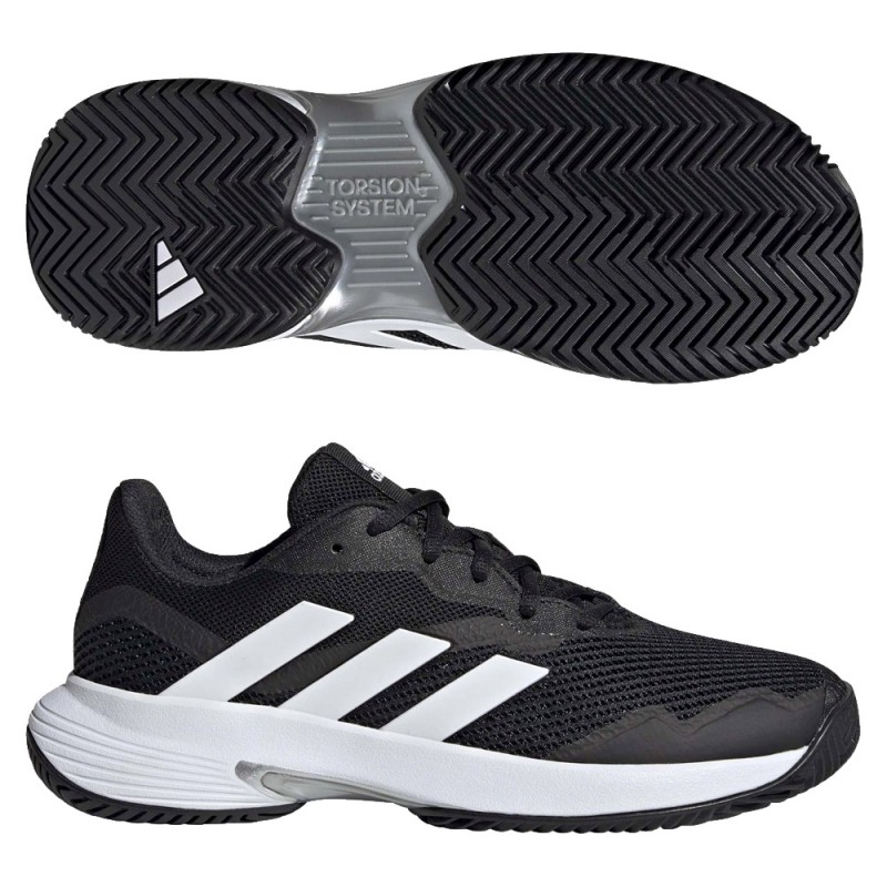 Adidas CourtJam Control W zwarte padelschoenen