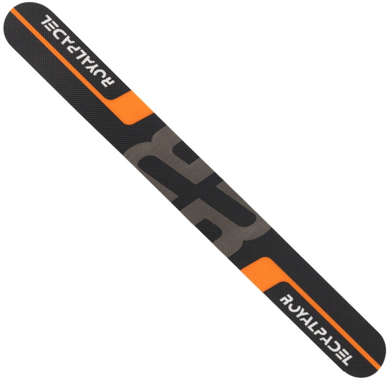 Beschermer Royal Padel zwart oranje Beschermer Royal Padel zwart oranje
