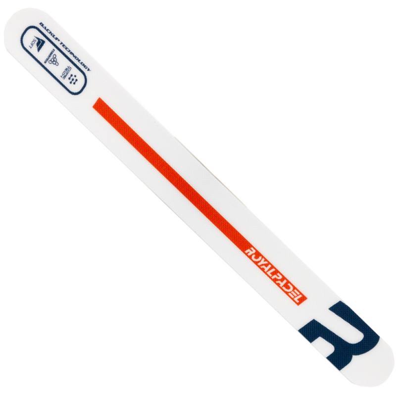 beschermend Royal Padel wit marineblauw logo beschermend Royal Padel wit marineblauw logo