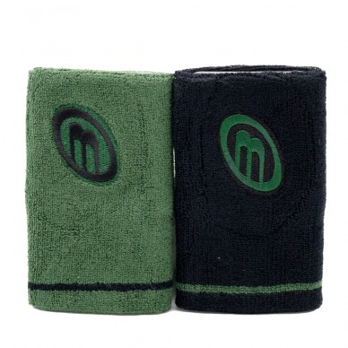 Bullpadel BPMU-22N groen zwarte wristbands