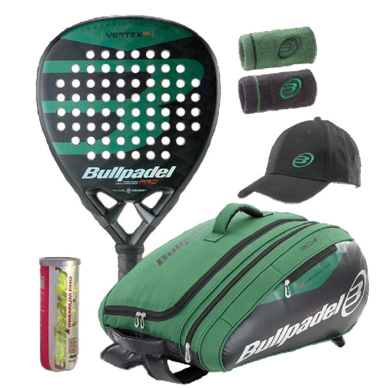 Pak Bullpadel Vertex 02 LTD + Padeltas Pak Bullpadel Vertex 02 LTD + Padeltas