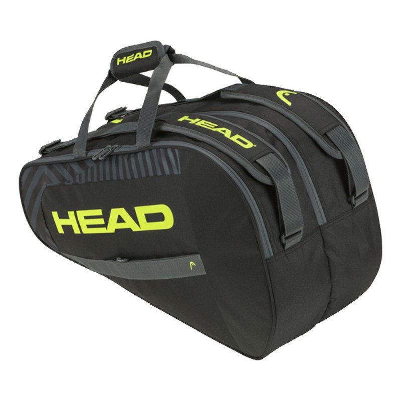 padeltas Head Base zwart gele 2023 padeltas Head Base zwart gele 2023
