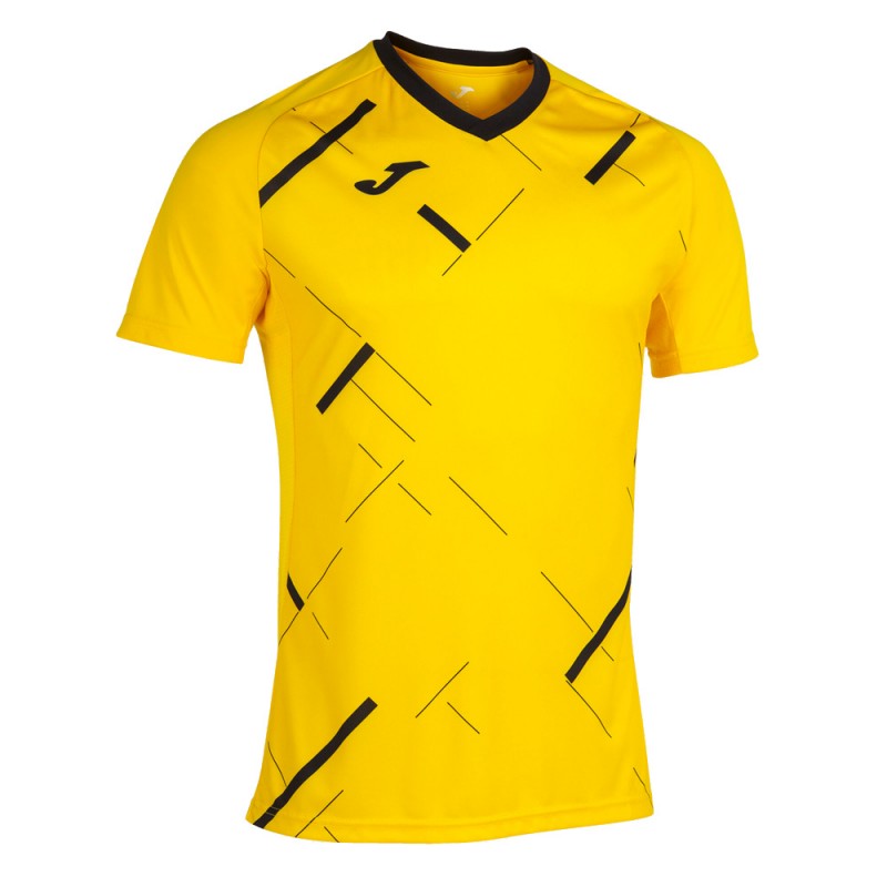 Joma Tiger III T-shirt geel zwart Joma Tiger III T-shirt geel zwart