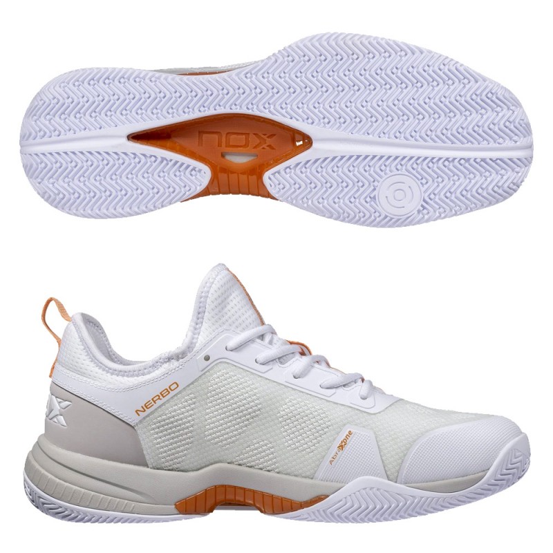 Koraalwitte Nox Nerbo padelschoenen Koraalwitte Nox Nerbo padelschoenen