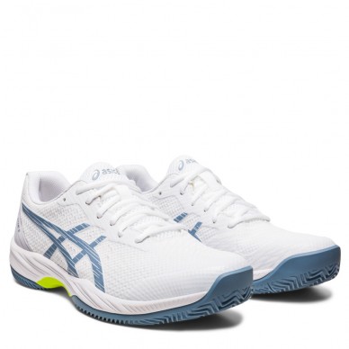 Asics Gel Game 9 Clay white steel blue