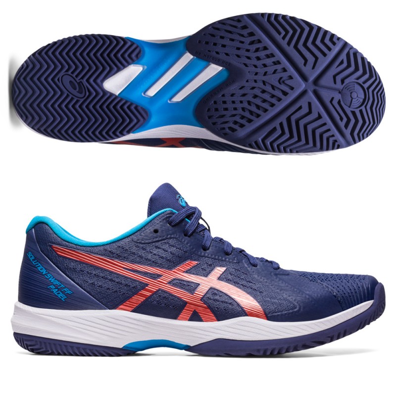 Asics Solution Swift FF Padel indigo blue spice latte 2023 Asics Solution Swift FF Padel indigo blue spice latte 2023