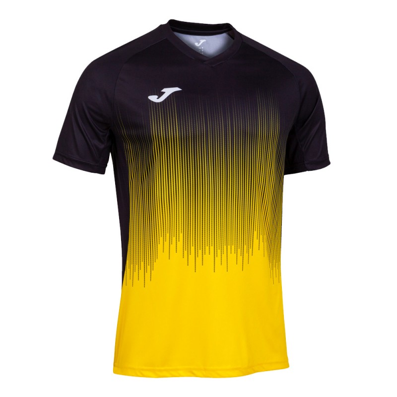 Joma Tiger IV geel zwart t-shirt