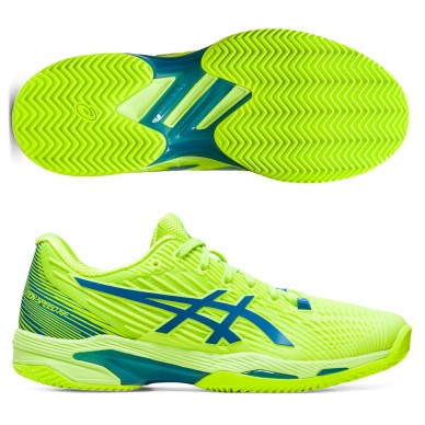 Asics Solution Speed FF 2 Clay hazard green reborn blue