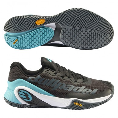 padelschoenen Bullpadel Hack Vibram 23V zwarte