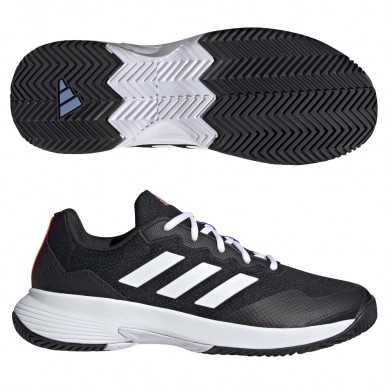 Padelschoenen Adidas Gamecourt 2 M Core zwart