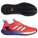 padelschoenen Adidas Defiant Speed M Clay solar red
