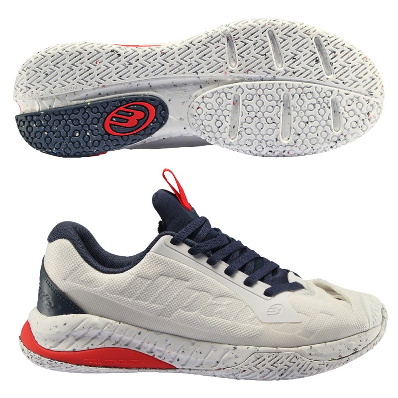 padelschoenen Bullpadel Comfort Pro 23V witte padelschoenen Bullpadel Comfort Pro 23V witte