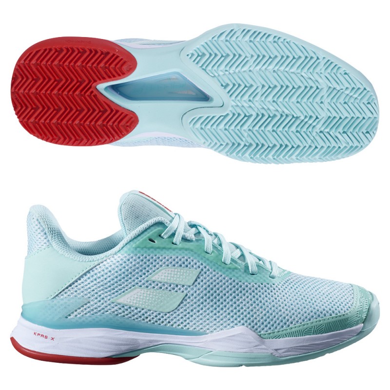 Babolat Jet Tere Clay damesschoenen yucca wit 2023 Babolat Jet Tere Clay damesschoenen yucca wit 2023