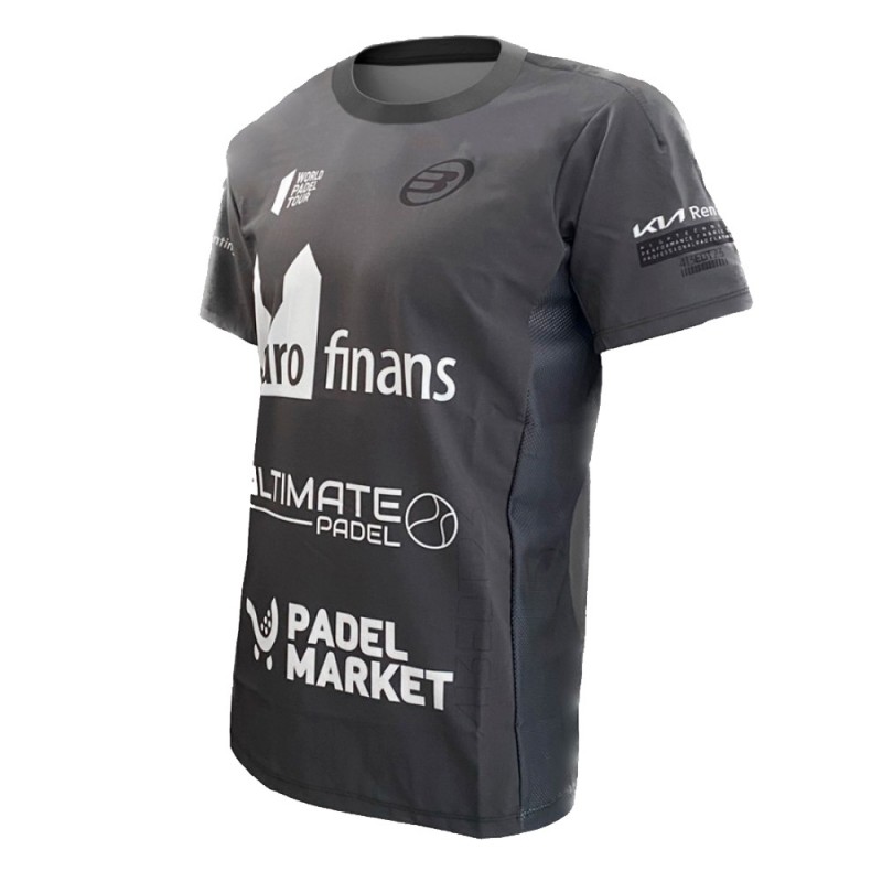 Bullpadel Odeon Martin Di Nenno zwart t-shirt Bullpadel Odeon Martin Di Nenno zwart t-shirt