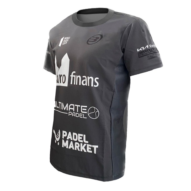 Bullpadel Odeon Martin Di Nenno zwart t-shirt