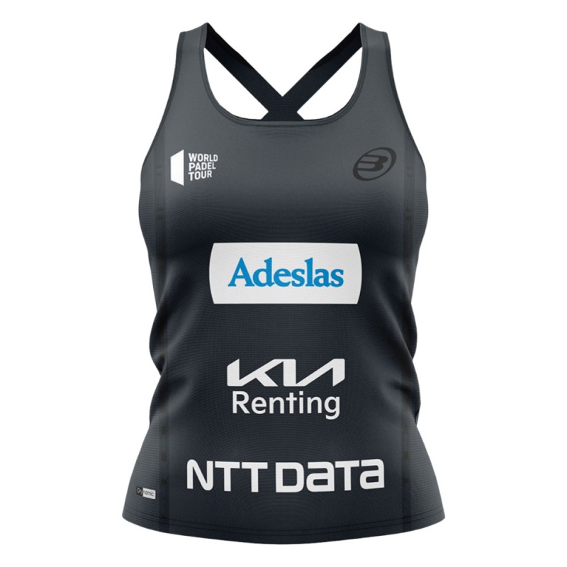 Bullpadel Orlas Alejandra Salazar zwart t-shirt Bullpadel Orlas Alejandra Salazar zwart t-shirt