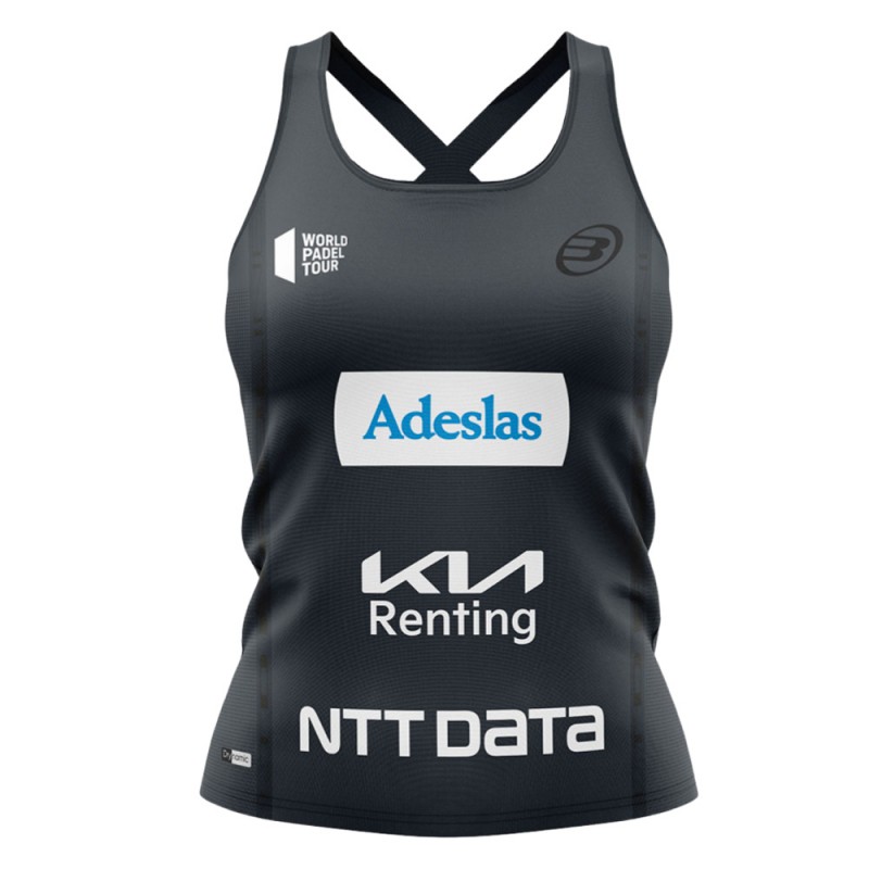 Tanktop Bullpadel Orlas Gemma Triay Zwart Tanktop Bullpadel Orlas Gemma Triay Zwart