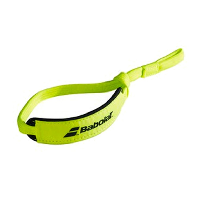 padelkoord Babolat Polsband geel padelkoord Babolat Polsband geel