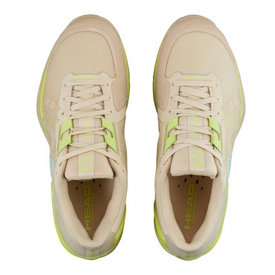 padelschoenen Head Sprint Pro 3.5 Clay macadamia lime 2023