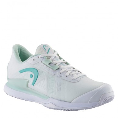 padelschoenen Head Sprint Pro 3.5 Clay white aqua 2023