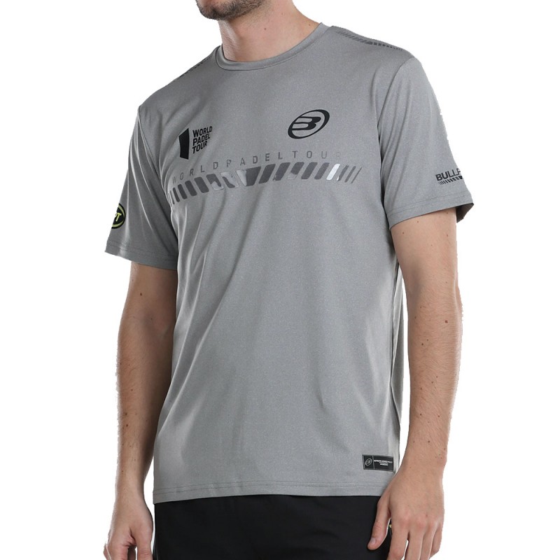 t-shirt Bullpadel Ligio midden grijs t-shirt Bullpadel Ligio midden grijs