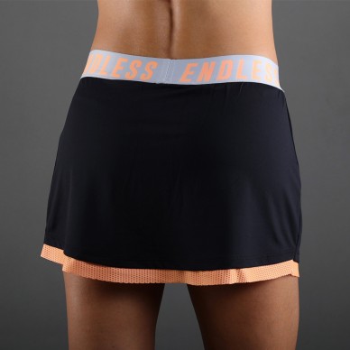 Skirt Endless Iconic negra zalm