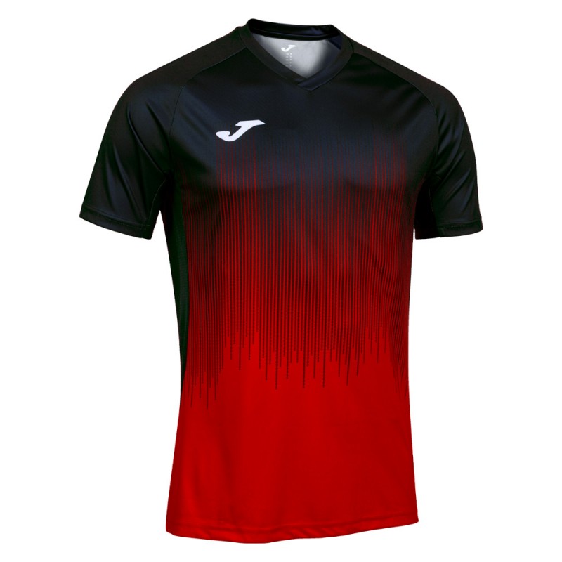 T-shirt Joma Tiger IV rood zwart