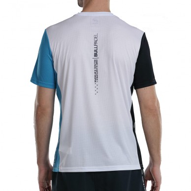 T-shirt Wit Bullpadel Aereo