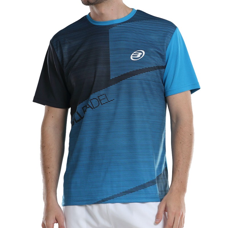 t-shirt Bullpadel Afile blauw bel air t-shirt Bullpadel Afile blauw bel air