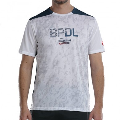 T-shirt Bullpadel Drope wit