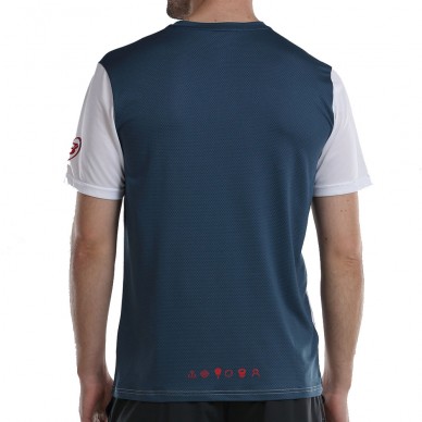 T-shirt Bullpadel Drope wit