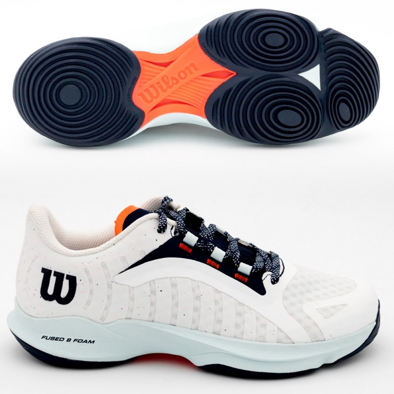 Schouderophalend Kinderrijmpjes Continent padelschoenen Wilson Hurakn Pro Woman witte spray - Zona de Padel