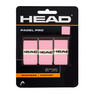 Overgrip Head Padel Pro 3 Pack in roze