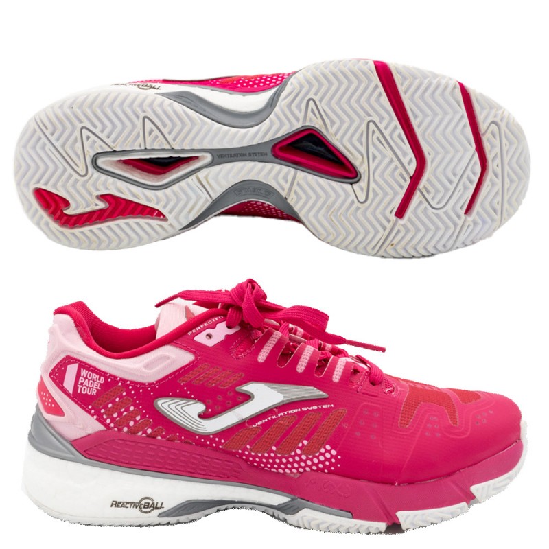 Joma T.SLAM LADY 2210 fuchsia padelschoenen Joma T.SLAM LADY 2210 fuchsia padelschoenen