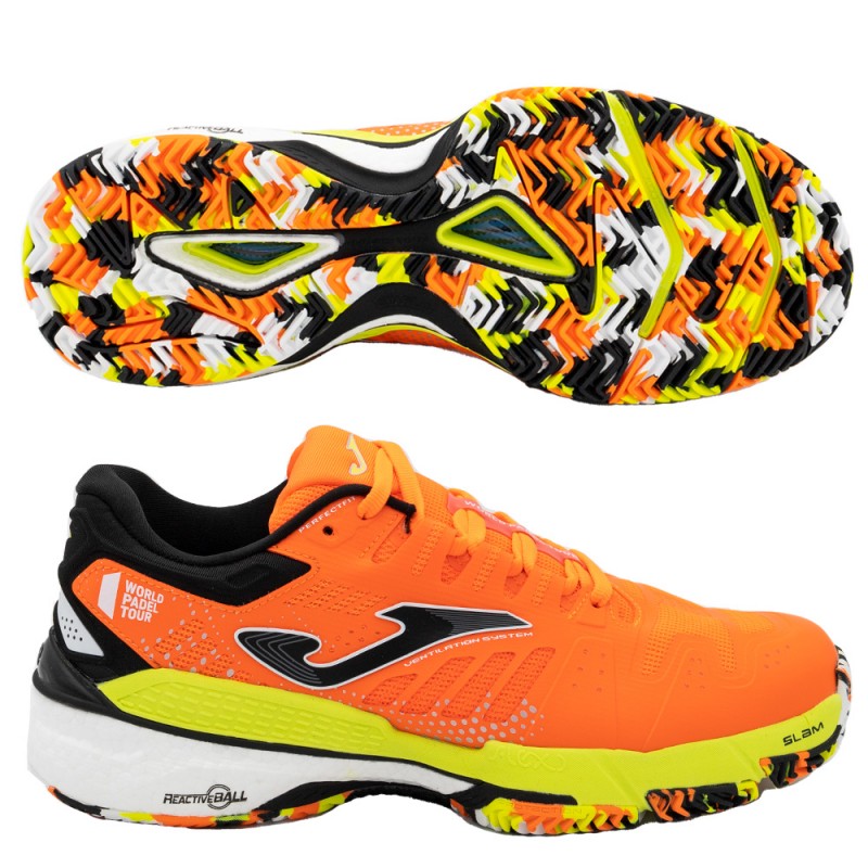Padelschoenen Joma T.SLAM 2307 koraalzwarte 2023 Padelschoenen Joma T.SLAM 2307 koraalzwarte 2023