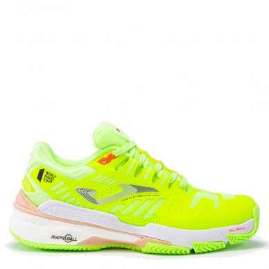 Padelschoenen Joma T.SLAM dames 2311 groen fluor roze 2023