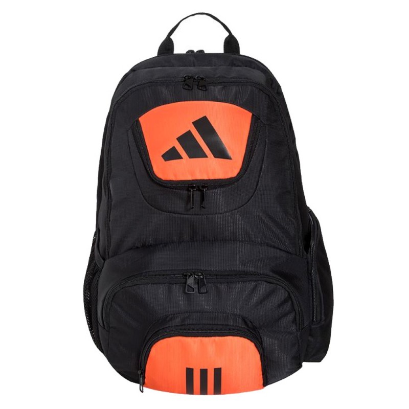 Padel Rugzak Adidas BP Protour zwart oranje 2023 Padel Rugzak Adidas BP Protour zwart oranje 2023