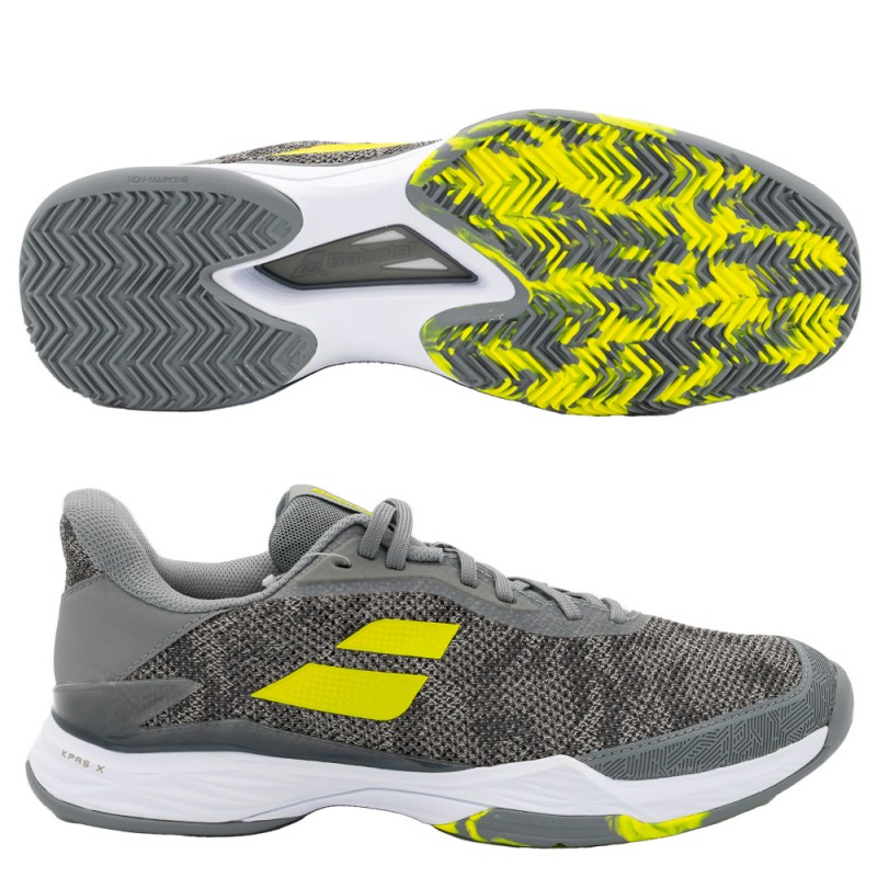 padelschoenen Babolat Jet Tere Clay Men grey aero 2023