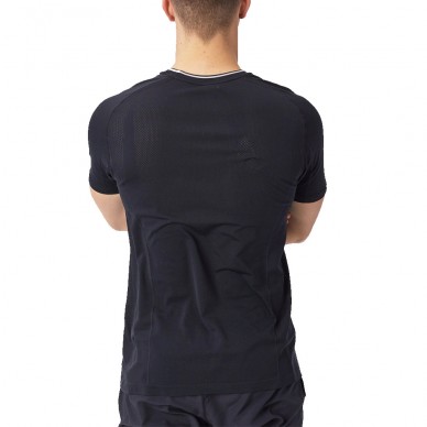 T-shirt Wilson Series Seamless Crew 2.0 zwart