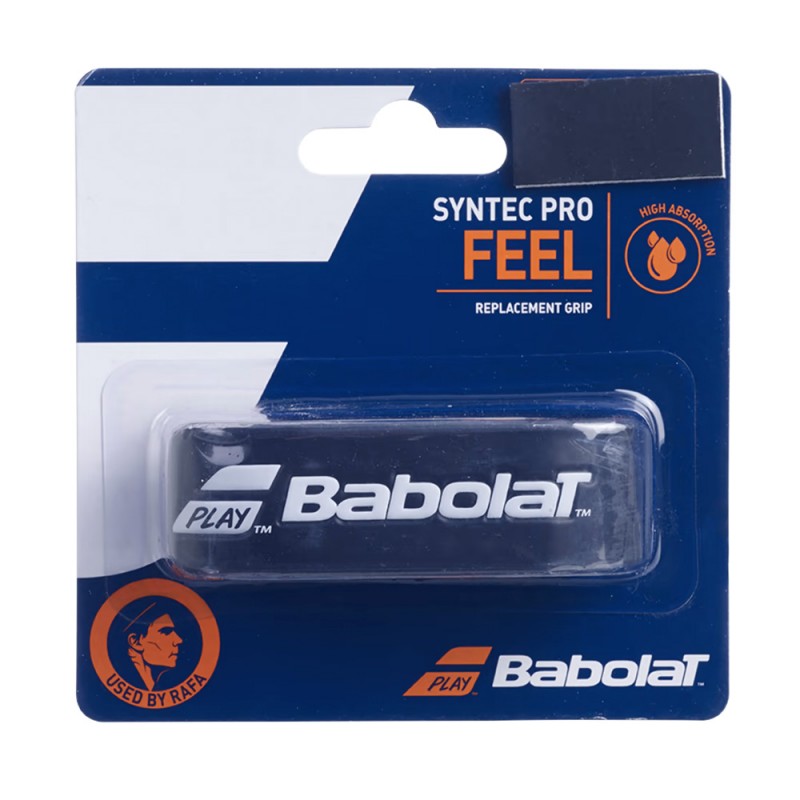 Padelgreep Babolat Syntec Pro x1 zwart