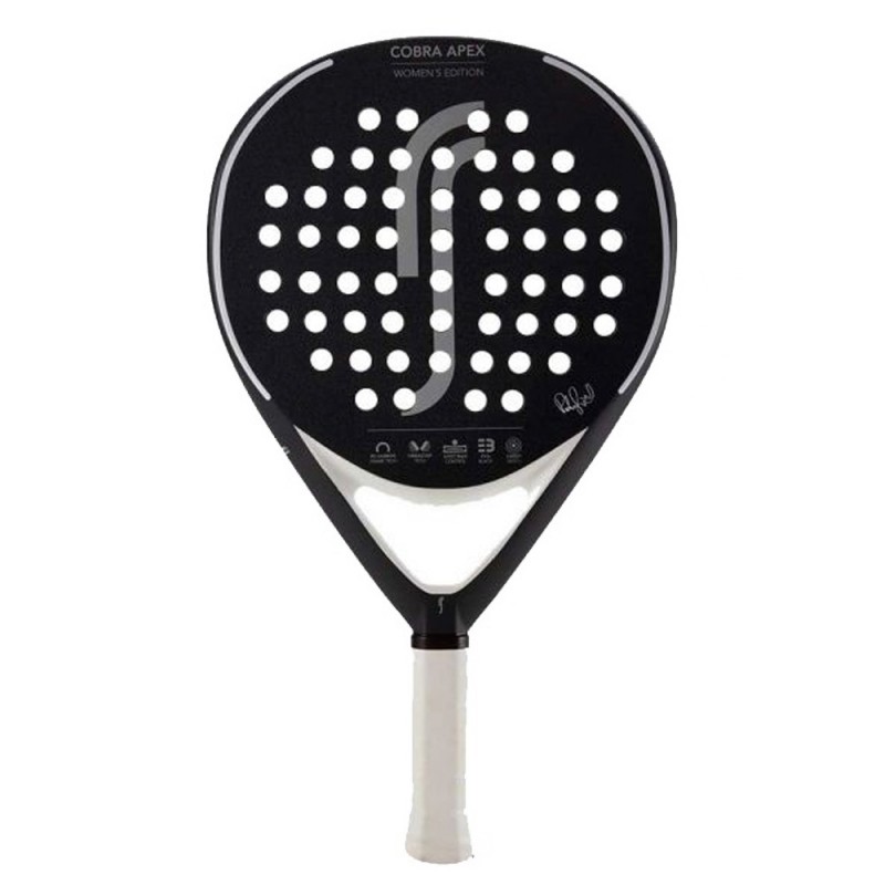 RS Padel Cobra Apex Edition zwart grijs vrouw 2023 RS Padel Cobra Apex Edition zwart grijs vrouw 2023