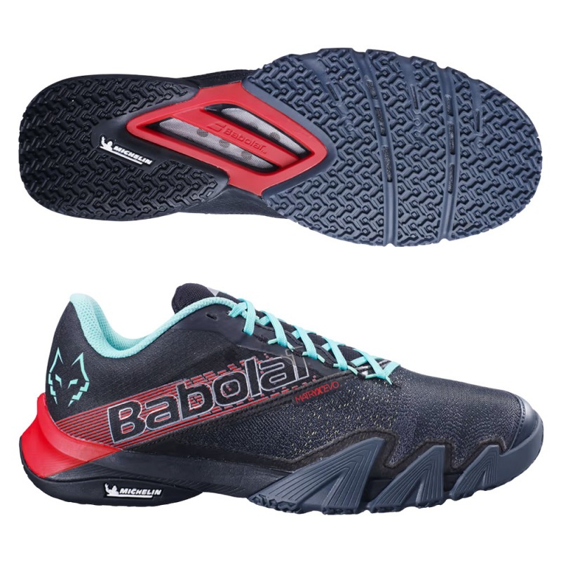 Padelschoenen Babolat Jet Premura 2 Heren Lebron zwarte fiesta rode 2023 Padelschoenen Babolat Jet Premura 2 Heren Lebron zwarte fiesta rode 2023
