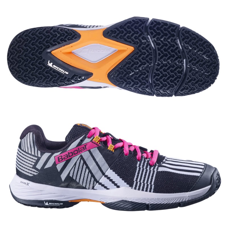 Babolat Sensa Women black roseberry dames 2024 Babolat Sensa Women black roseberry dames 2024