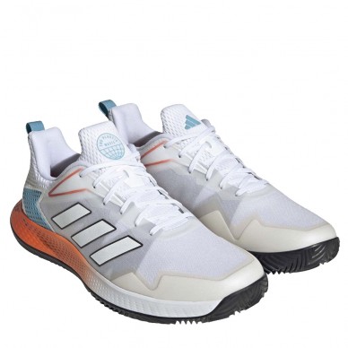 Padelschoenen Adidas Defiant Speed M Clay wit preloved rood 2023