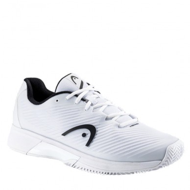 Padelschoenen Head Revolt Pro 4.0 Clay wit zwart 2023